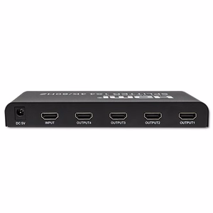 Qoltec 51799 aktyvus HDMI skirstytuvas 4 x HDMI 4K x 2K | 6Gb/s | 60Hz