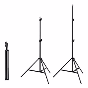 Puluz 2x3m foto fono rinkinys su stovu + foto fonai 3 vnt.