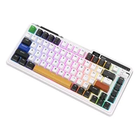 Royal Kludge KZZI K75 pro RGB wireless mechanical keyboard, Moment Switch (black and white) (QWERTY)