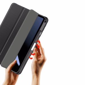 Dux Ducis Toby šarvuotas išmanusis dėklas Oppo Pad su rašiklio laikikliu juoda