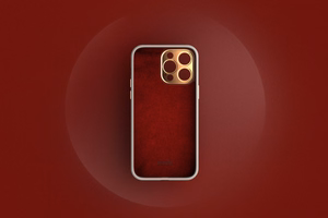 Moshi Napa dėklas, skirtas iPhone 14 Plus, suderinamas su MagSafe, veganiškos odos, „Lavender Purple“ spalvos