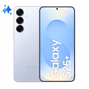 SAMSUNG Galaxy S25+ išmanusis telefonas, 256 GB, ledo mėlynumo, SM-S936B