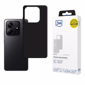 Dėklas 3mk Matt Case Xiaomi Redmi Note 14 4G juodas