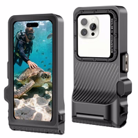 Tech-Protect IPX8 Pro Waterproof Phone Dėklas - pilkas and juodas