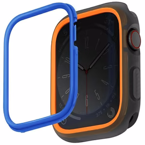 Uniq Moduo Dėklas Apple Watch 45 / 44 mm oranžinė-mėlyna
