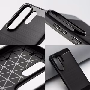 Juodas Carbon 2.0 dėklas Oppo Reno 13F 4G / 13F 5G