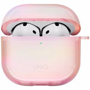 Uniq Iridescia AirPods 4 Hang Case - holo rožinė