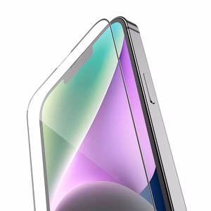 Borofone grūdintas apsauginis stiklas BF6 Diamond Armor viso ekrano HD Iphone 15 Plus/16 Plus telefonui - 10 vienetų rinkinys