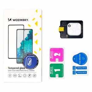 Wozinsky pilnas kameros stiklas Xiaomi Redmi Note 14 Pro+ 5G, 2 dalių rinkinys