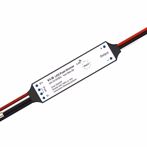 V1-N nuolatinės įtampos valdiklis 12-24V, 1x 3A, Push-Dimm