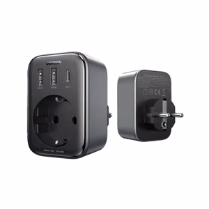 Įkroviklis Ugreen CD314 juodas 30W (1xPD / 2xQC3.0 / 1xAC)