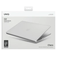 Uniq Claro MacBook Air 15'' dėklas (2023) - skaidrus