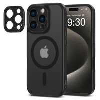 Tech-Protect MagCam Magnetinis iPhone 16 Pro Max dėklas - pusiau permatomas