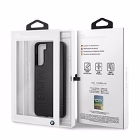 BMW Signature Logo įspaudas Case Samsung Galaxy S21+ - Juodas