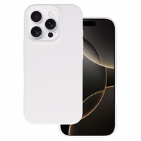 Tel Protect silikoninis dėklas telefonui Iphone 16 Pro Max baltas
