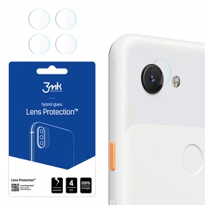 ГИБРИДНОЕ СТЕКЛО 3MK FLEXIBLE GLASS LENS GOOGLE PIXEL 3A ДЛЯ КАМЕРЫ 4 ШТ.