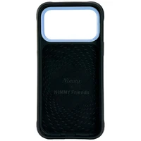 Nimmy Cool&Cute 2.0 nag dėklas iPhone 17 Pro - juodas