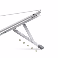 Tech-Protect ULS300 nešiojamojo kompiuterio stovas - sidabrinis