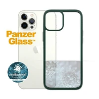 PanzerGlass ClearCase dėklas telefonui iPhone 12 Pro Max – permatomas ir žalias
