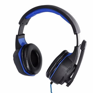 Проводные игровые наушники ART Jack 3,5 mm / USB A с микрофоном G11 чёрные