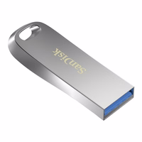 SanDisk Ultra Luxe USB atmintukas 64 GB USB A tipo 3.2 Gen 1 (3.1 Gen 1) Sidabras