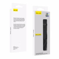 "Blavec" universali laikrodžio juosta, skirta laikrodžiui M-07 Raptor 22 mm, silikoninė, juoda