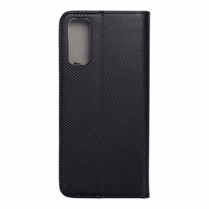 SMART CASE knygos tipo dėklas telefonui VIVO Y20 / Y20S / Y20i / Y30 juodas