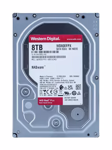 Western Digital Red Plus 3.5" 8 TB „Serial ATA III“