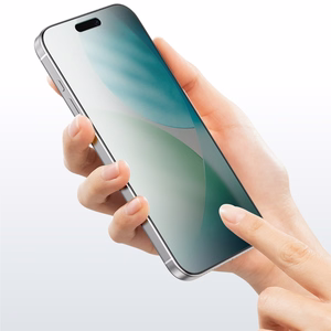 AmazingThing Radix matinė grūdinta stiklas iPhone 17 Pro Max