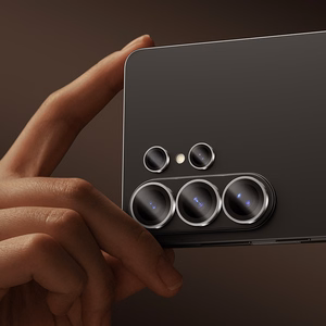 "Benks" grūdinto stiklo stiklas "Warrior Lens Protector" kameros apsauga "Samsung Galaxy S26/S26 Plus" (3 vnt.), skaidrus