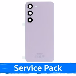 Задняя крышка совместимая с Samsung S911 S23 лавандовая (Service Pack)