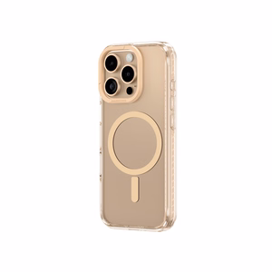 AmazingThing Titan Pro Magnetinis dėklas su magnetiniu ringu iPhone 16 Pro - rožinis