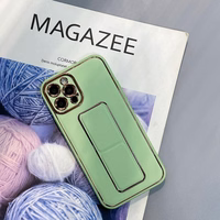 Naujas Kickstand dėklas telefonui iPhone 13 Pro su stovu žalias