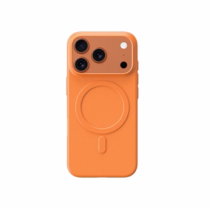 AmazingThing Minimal Air dėklas iPhone 17 Pro Max, suderinamas su MagSafe – oranžinis