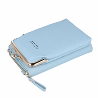 Megztas krepšys telefonui GCW01 mėlynas