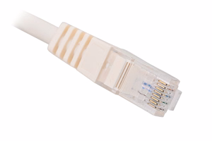 Lanberg PCU6-10CC-0100-W tinklo kabelis baltas 1 m Cat6 U/UTP (UTP)