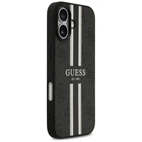 "Guess 4G Printed Stripes MagSafe" dėklas iPhone 17 - juodas