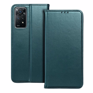 SMART MAGNETO Book dėklas skirtas Xiaomi Redmi Note 15 Pro Plus 5G - tamsiai žalias