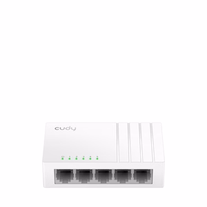 Cudy GS105U tinklo komutatorius Ne-valdomas Gigabit Ethernet (10/100/1000) Balta