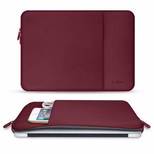Tech-Protect neopreninis nešiojamojo kompiuterio dėklas 13" - bordo