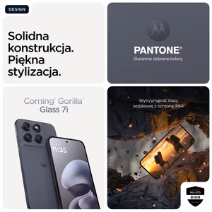 Motorola moto g67 17,3 cm (6.8") Hibridinis lizdas dviem SIM kortelėms Android 16.0 5G C tipo USB 8 GB 256 GB 5200 mAh Pilka
