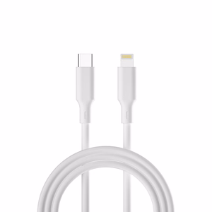Forever perdirbamas kabelis USB-C - Lightning 1,5m 3A KR12-CL-00 baltas