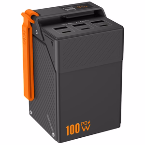 Blavec BJ-50 Tytan išorinė baterija, 50 000 mAh, 100 W, 3× USB-C + 3× USB-A (PBBJ50C), juoda