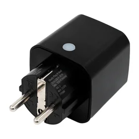 "Shelly Plug PM Gen3 Matter 13A" išmanusis kištukinis lizdas, juodas