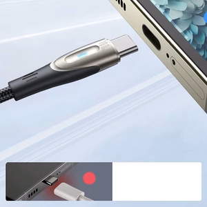 Joyroom Star-Light Series SA27-CC5 USB-C / USB-C kabelis 100W 1.2m - juodas