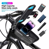 Dėklas/laikiklis rowerowy TAKEZERO A2 krepšys ant rėmo juodas