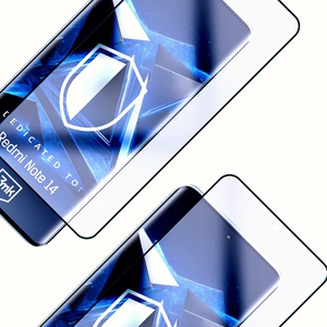 Grūdintas stiklas 3mk HardGlass Max Lite Juodas Xiaomi Redmi Note 14 5G