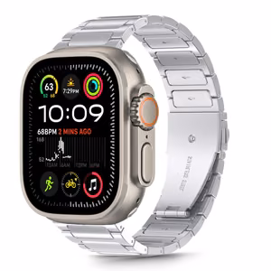 Dirželis TECH-PROTECT STAINLESS CLASSIC APPLE WATCH 6 / 7 / 8 / 9 / 10 / SE / ULTRA 1 / 2 (44 / 45 / 46 / 49 MM) sidabrinis