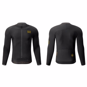 Rockbros YDWT020 Diamond Cycling Jersey Spring/Autumn/Winter Size XS - Black
