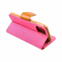 CANVAS knygos dėklas SAMSUNG A35 5G rožinis